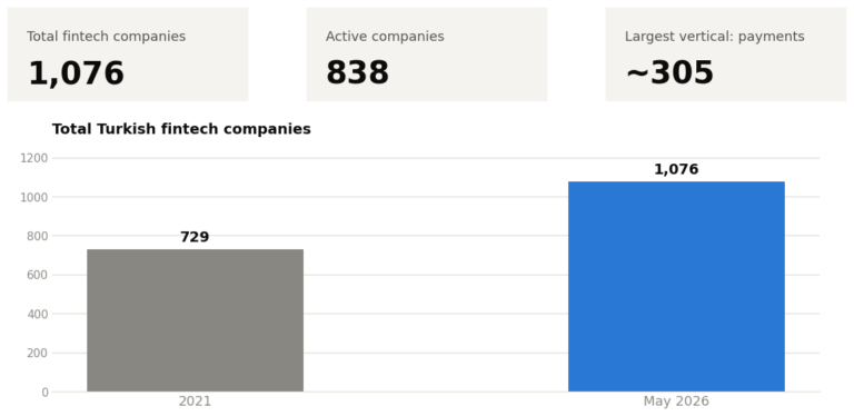 Turkish Fintech Companies: How Many There Are and Who’s Building Turkey’s Fintech Ecosystem